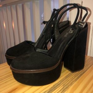 Free People Platform Heels